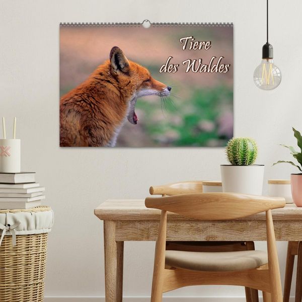 Produktbild: Tiere des Waldes (Wandkalender 2026 DIN A3 quer), CALVENDO Monatskalender