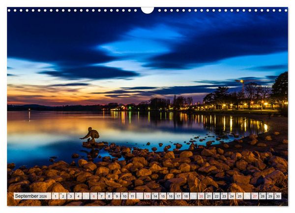 Produktbild: Auszeit Bodensee (Wandkalender 2026 DIN A3 quer), CALVENDO Monatskalender