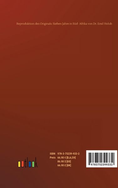 Produktbild: Sieben Jahre in S&uuml;d- Afrika