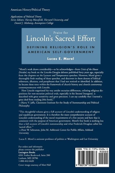 Produktbild: Lincoln's Sacred Effort