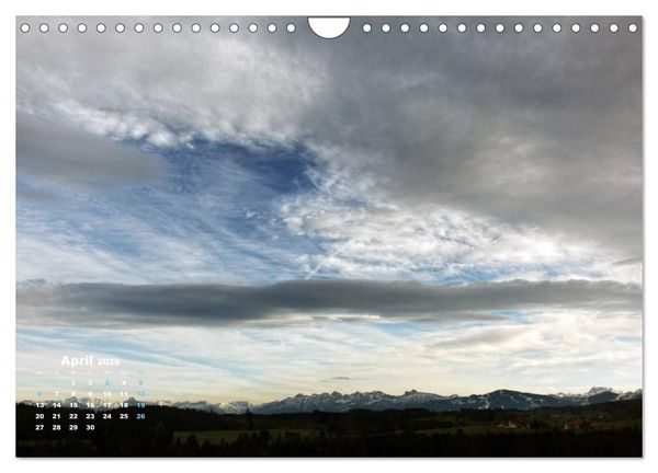 Produktbild: Wolkentr&auml;ume - Traumwolken (Wandkalender 2026 DIN A4 quer), CALVENDO Monatskalender