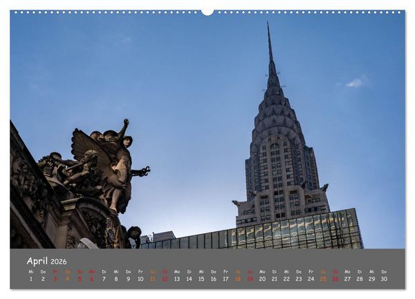 Produktbild: Faszination New York (hochwertiger Premium Wandkalender 2026 DIN A2 quer), Kunstdruck in Hochglanz