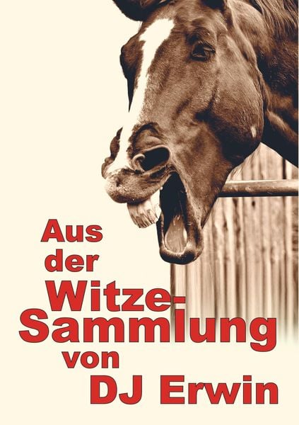 Aus der Witzesammlung von DJ Erwin, Taschenbuch von Erwin Löffler, Bookmundo Direct, 9789463866408