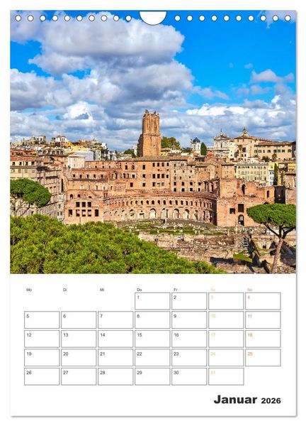 Produktbild: Rom - Kunst, Kultur und Geschichte (Wandkalender 2026 DIN A4 hoch), CALVENDO Monatskalender