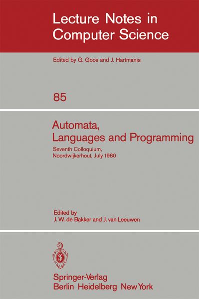 Produktbild: Automata, Languages and Programming