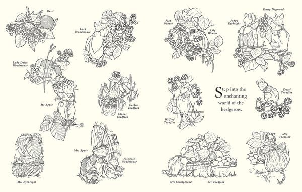 Produktbild: Brambly Hedge: Festive Coloring Book