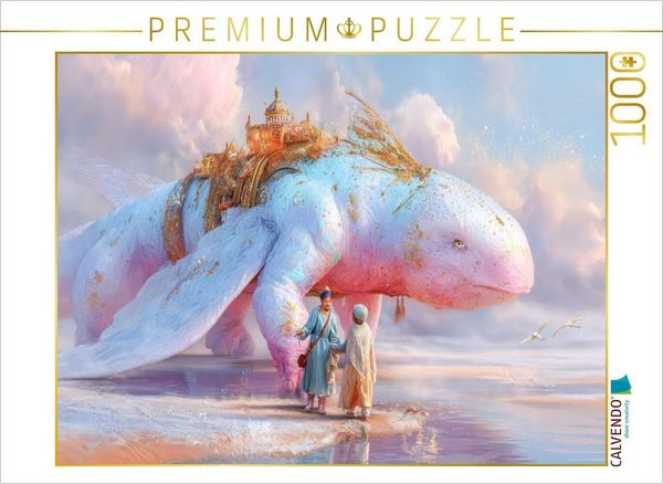 Produktbild: CALVENDO Puzzle Ritte auf Fantasiekreaturen | 1000 Teile Lege-Gr&ouml;&szlig;e 64x48cm Foto-Puzzle f&uuml;r gl&uuml;ckliche Stunden