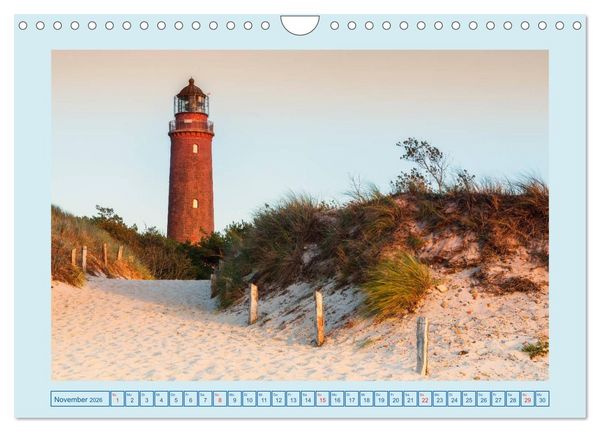 Produktbild: Fischland-Dar&szlig;-Zingst (Wandkalender 2026 DIN A4 quer), CALVENDO Monatskalender