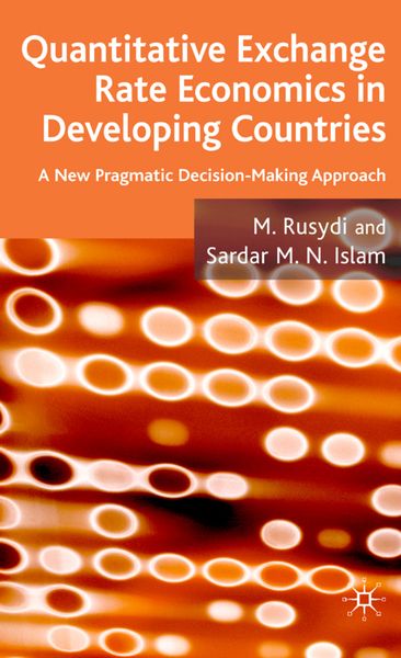 Produktbild: Quantitative Exchange Rate Economics in Developing Countries