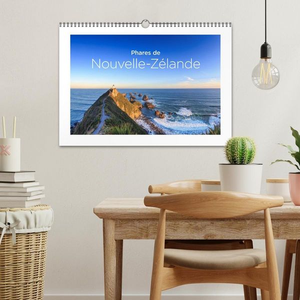 Produktbild: Phares de Nouvelle-Z&eacute;lande (Calendrier mural 2027 DIN A3 vertical), CALVENDO calendrier mensuel
