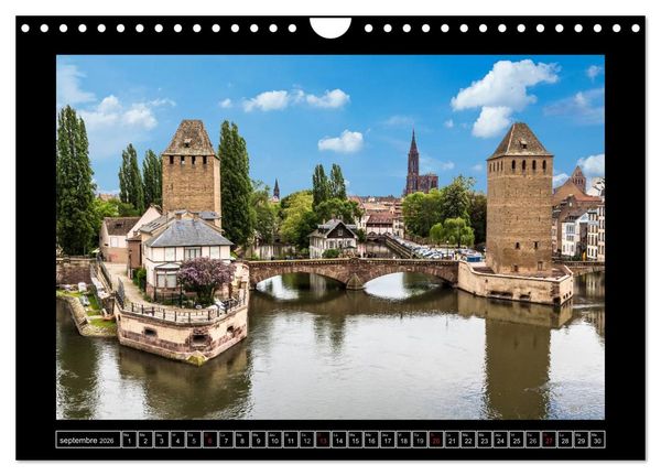 Produktbild: Strasbourg La Petite France (Calendrier mural 2026 DIN A4 vertical), CALVENDO calendrier mensuel