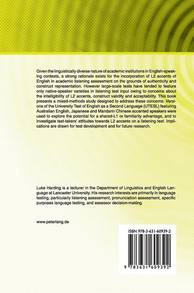 Produktbild: Accent and Listening Assessment