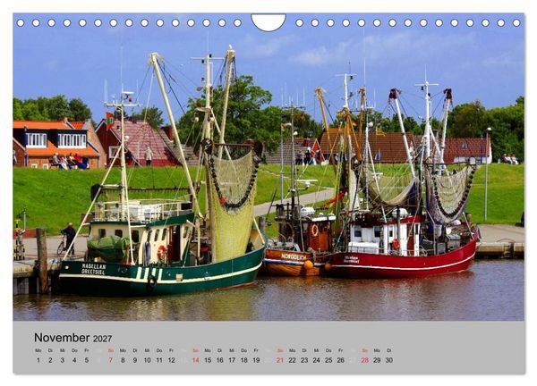 Produktbild: Ostfriesland an der Nordseek&uuml;ste (Wandkalender 2027 DIN A4 quer), CALVENDO Monatskalender
