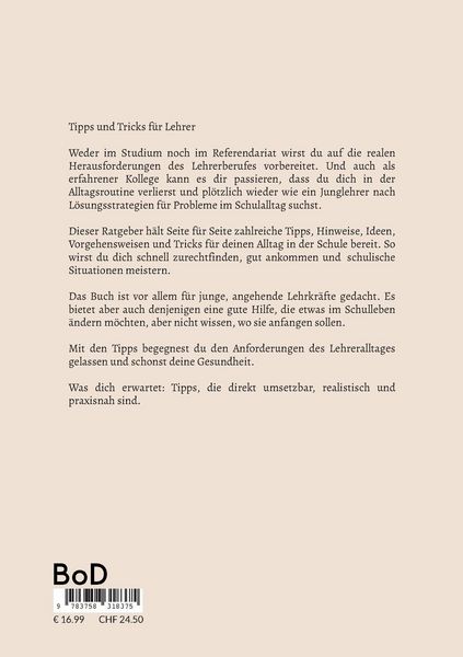 Produktbild: Tipps und Tricks f&uuml;r Lehrer