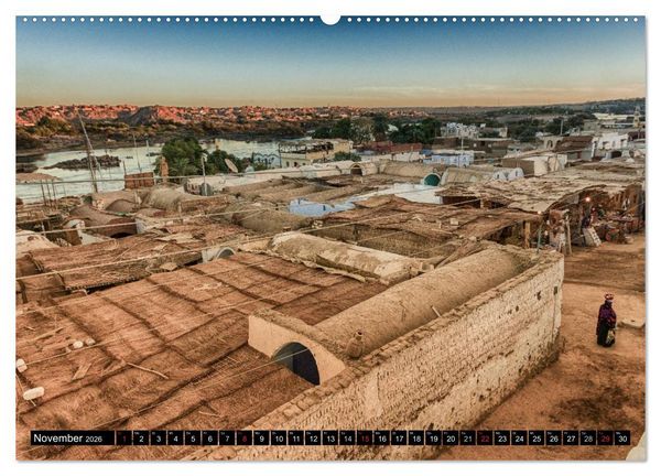 Produktbild: Abenteuer auf dem Nil. Eine Reise von Luxor nach Abu Simbel (hochwertiger Premium Wandkalender 2026 DIN A2 quer), Kunstdruck in Hochglanz