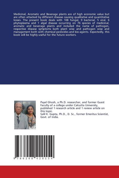 Produktbild: Diseases of Medicinal, Aromatic and Beverage Plants and Management