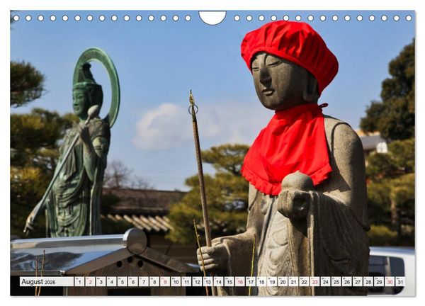 Produktbild: Kyoto Impressionen (Wandkalender 2026 DIN A4 quer), CALVENDO Monatskalender