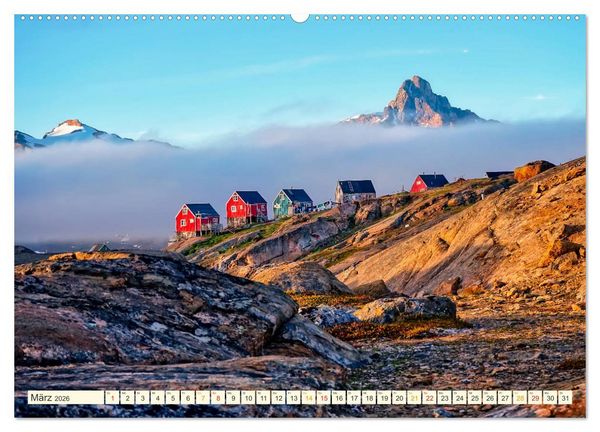 Produktbild: Reise nach Gr&ouml;nland (Wandkalender 2026 DIN A2 quer), CALVENDO Monatskalender