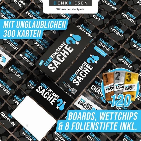 Produktbild: DENKRIESEN - PARTYFIEBER - GEMEINSAME SACHE "Das waghalsige Partyspiel"