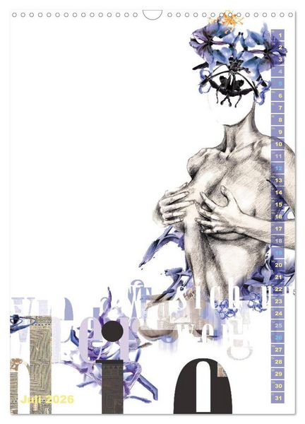 Produktbild: Dreams and Nightmares - Fantasy & Sci-Fi Art / 2026 (Wandkalender 2026 DIN A3 hoch), CALVENDO Monatskalender