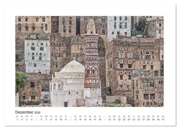 Produktbild: Der Jemen (Wandkalender 2026 DIN A4 quer), CALVENDO Monatskalender