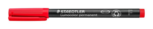 Produktbild: STAEDTLER Universalstift Lumocolor 318 permanent F, rot