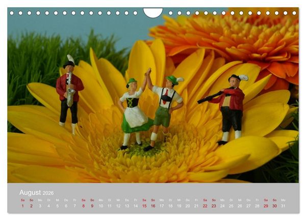 Produktbild: Das zweite Leben von Miniatur-Figuren (Wandkalender 2026 DIN A4 quer), CALVENDO Monatskalender