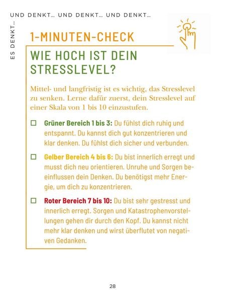 Produktbild: Die 1-Minuten-Strategie gegen Overthinking