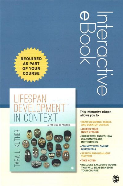 Produktbild: Lifespan Development in Context Interactive Ebook