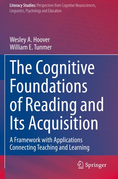 Produktbild: The Cognitive Foundations of Reading and Its Acquisition