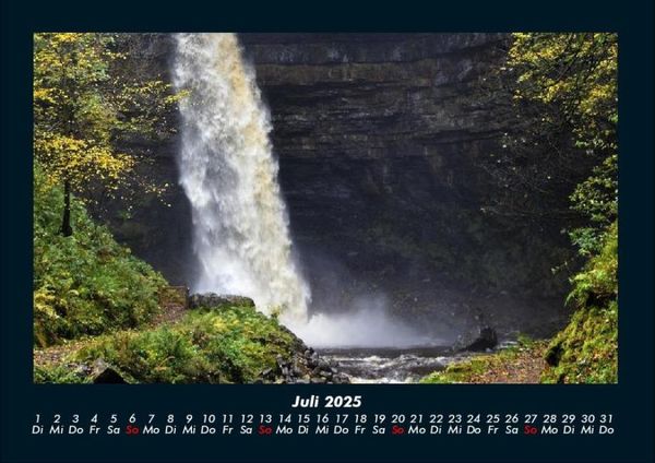 Produktbild: Wasserf&auml;lle 2025 Fotokalender DIN A4