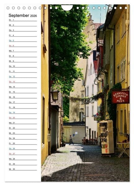 Produktbild: Lindau - Inselstadt am Bodensee (Wandkalender 2026 DIN A4 hoch), CALVENDO Monatskalender
