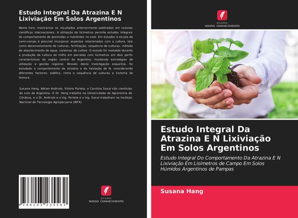 Produktbild: Estudo Integral Da Atrazina E N Lixivia&ccedil;&atilde;o Em Solos Argentinos