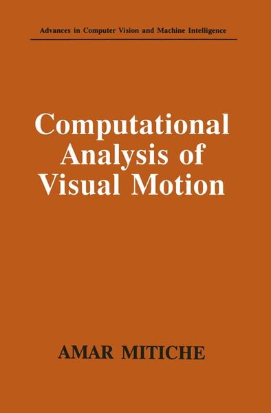 Produktbild: Computational Analysis of Visual Motion