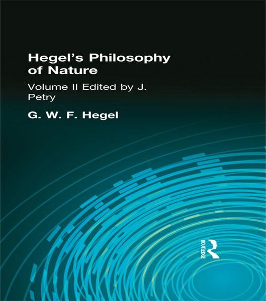 Produktbild: Hegel's Philosophy of Nature