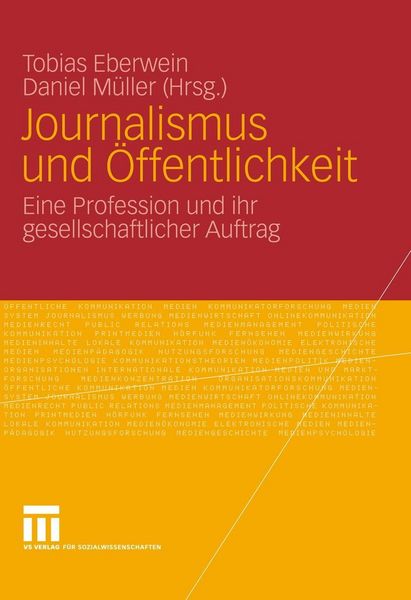 Produktbild: Journalismus und &Ouml;ffentlichkeit