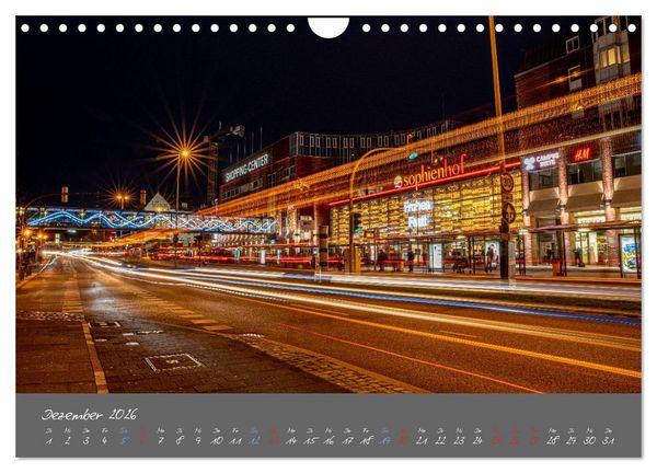 Produktbild: So sch&ouml;n ist Kiel im Dunkeln (Wandkalender 2026 DIN A4 quer), CALVENDO Monatskalender