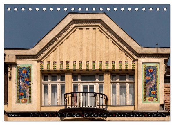 Produktbild: Budapester Jugendstil (Tischkalender 2026 DIN A5 quer), CALVENDO Monatskalender