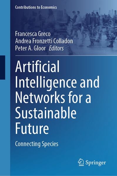 Produktbild: Artificial Intelligence and Networks for a Sustainable Future