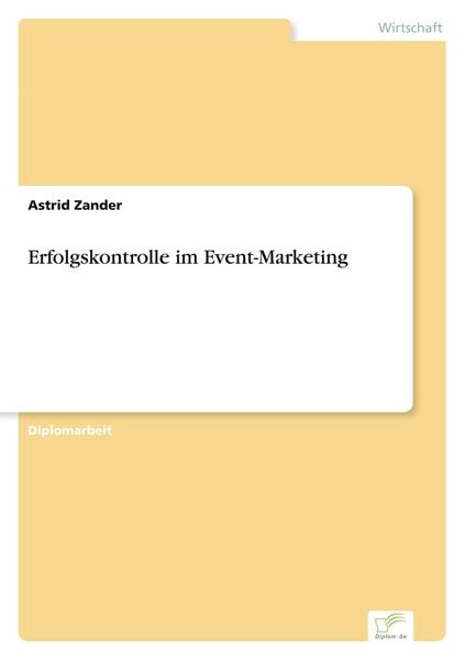 Produktbild: Erfolgskontrolle im Event-Marketing