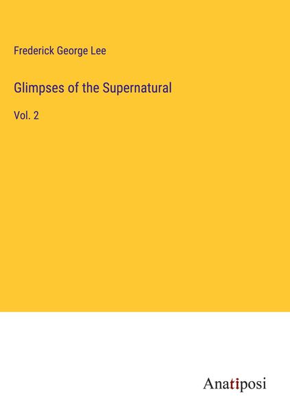 Produktbild: Glimpses of the Supernatural