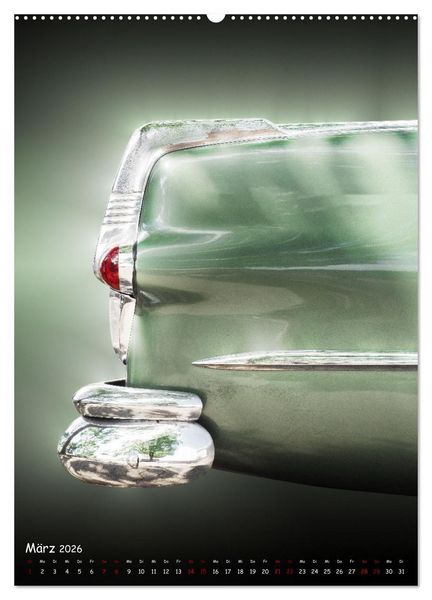 Produktbild: Amerikanische Autos 1950er bis 1980er Favoriten (hochwertiger Premium Wandkalender 2026 DIN A2 hoch), Kunstdruck in Hochglanz