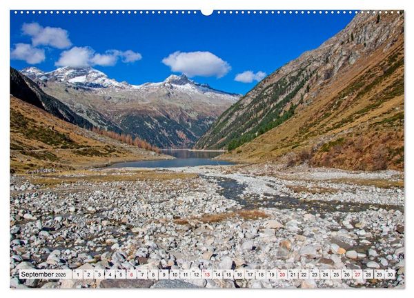 Produktbild: Ein Herz f&uuml;r das Zillertal (hochwertiger Premium Wandkalender 2026 DIN A2 quer), Kunstdruck in Hochglanz