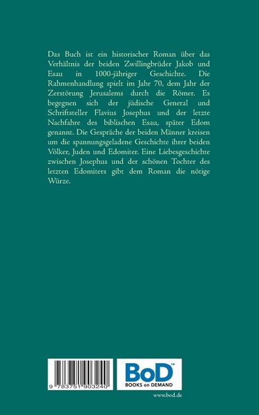 Produktbild: Der Letzte der Edomiter