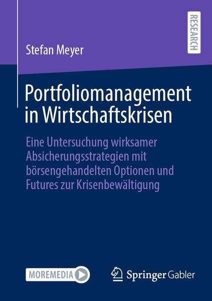 Produktbild: Portfoliomanagement in Wirtschaftskrisen
