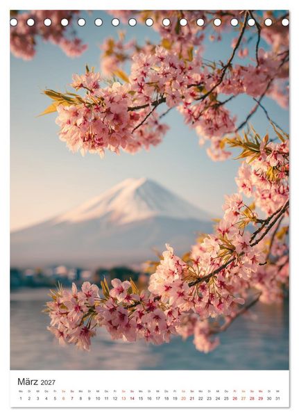 Produktbild: Sakura Dreams (Tischkalender 2027 DIN A5 hoch), CALVENDO Monatskalender
