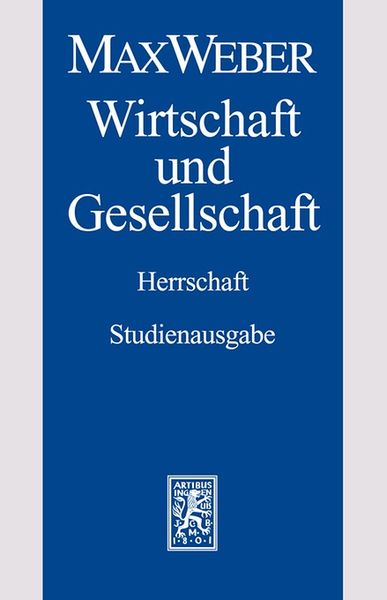 Produktbild: Max Weber-Studienausgabe