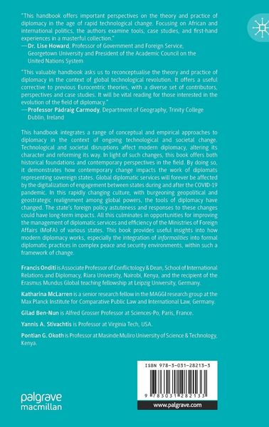 Produktbild: The Palgrave Handbook of Diplomatic Thought and Practice in the Digital Age
