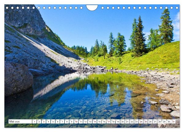 Produktbild: Wagrain Kleinarl im sch&ouml;nen Salzburger Land (Wandkalender 2026 DIN A4 quer), CALVENDO Monatskalender