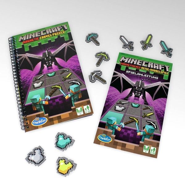 ThinkFun - Minecraft - Das Magnetische-Reisespiel